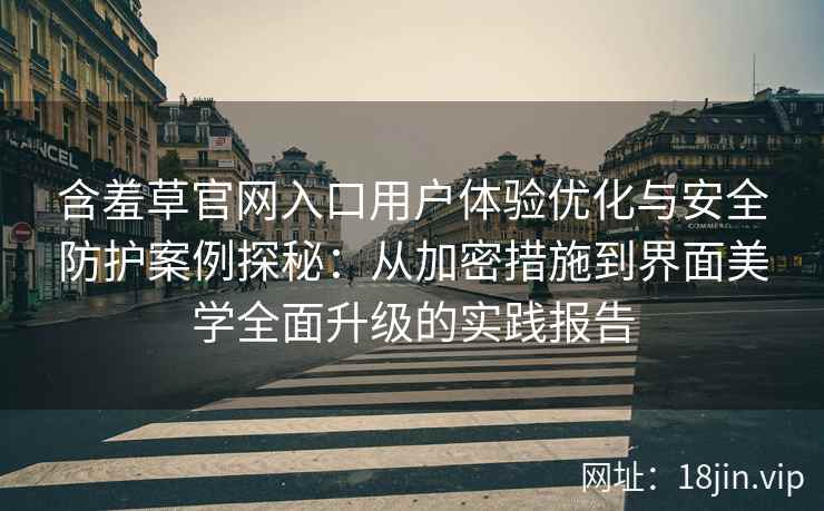 含羞草官网入口用户体验优化与安全防护案例探秘：从加密措施到界面美学全面升级的实践报告