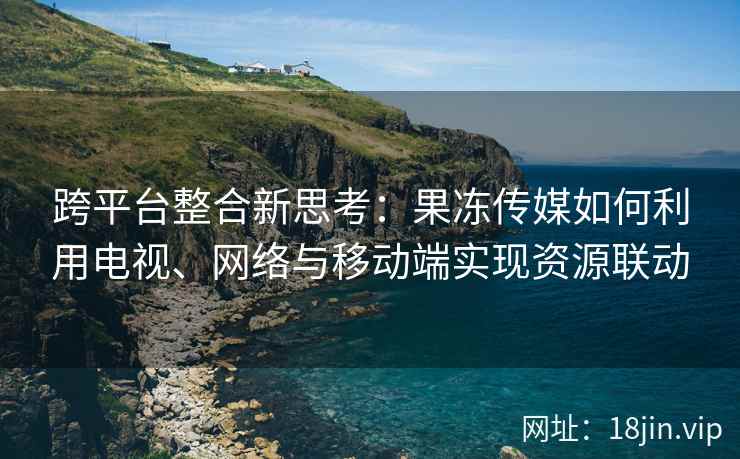 跨平台整合新思考：果冻传媒如何利用电视、网络与移动端实现资源联动