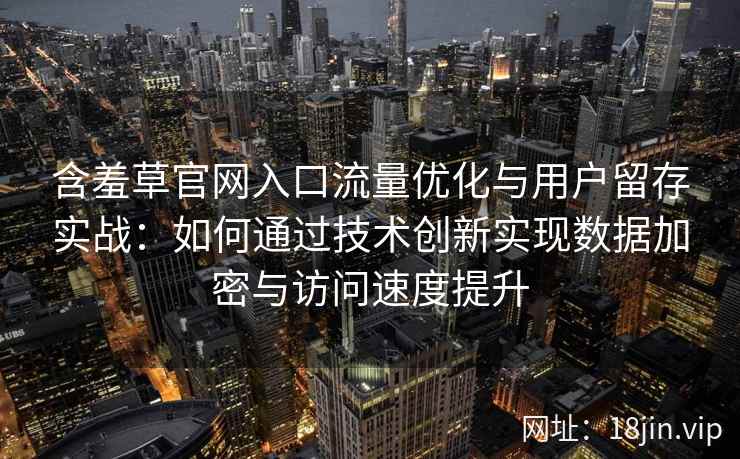 含羞草官网入口流量优化与用户留存实战：如何通过技术创新实现数据加密与访问速度提升