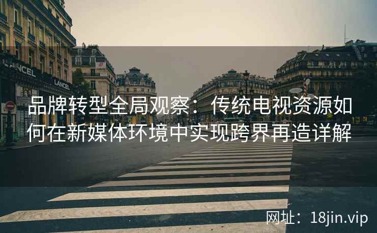 品牌转型全局观察：传统电视资源如何在新媒体环境中实现跨界再造详解