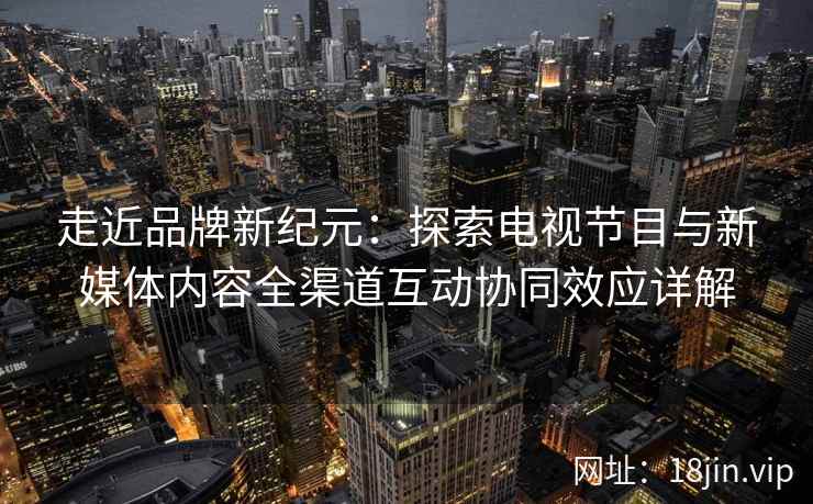 走近品牌新纪元：探索电视节目与新媒体内容全渠道互动协同效应详解