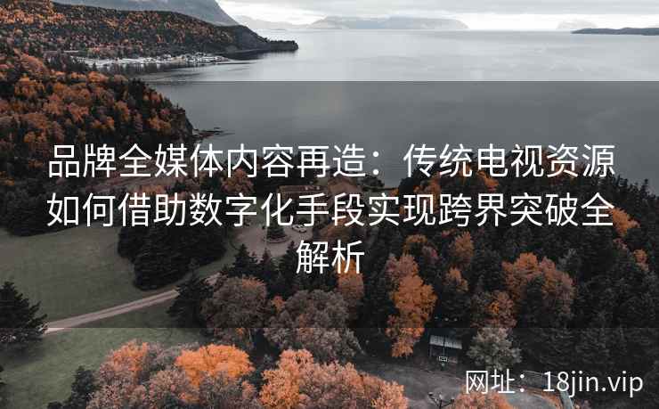品牌全媒体内容再造：传统电视资源如何借助数字化手段实现跨界突破全解析