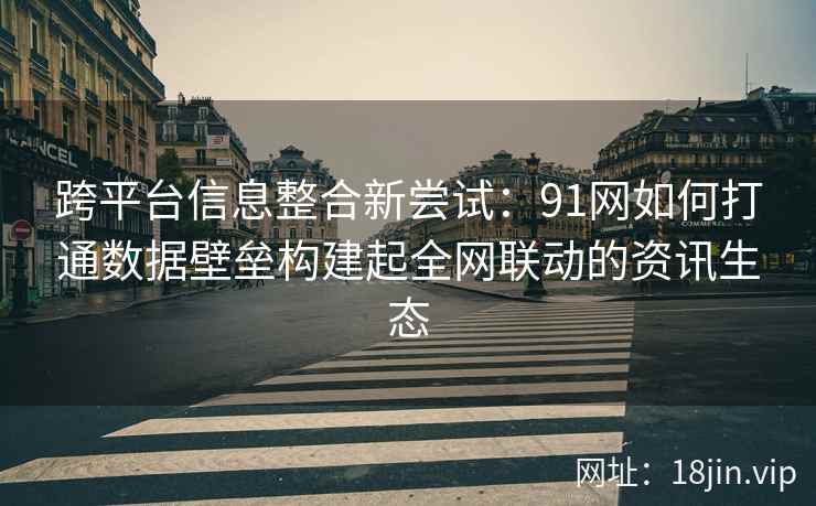 跨平台信息整合新尝试：91网如何打通数据壁垒构建起全网联动的资讯生态