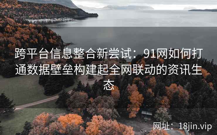 跨平台信息整合新尝试：91网如何打通数据壁垒构建起全网联动的资讯生态