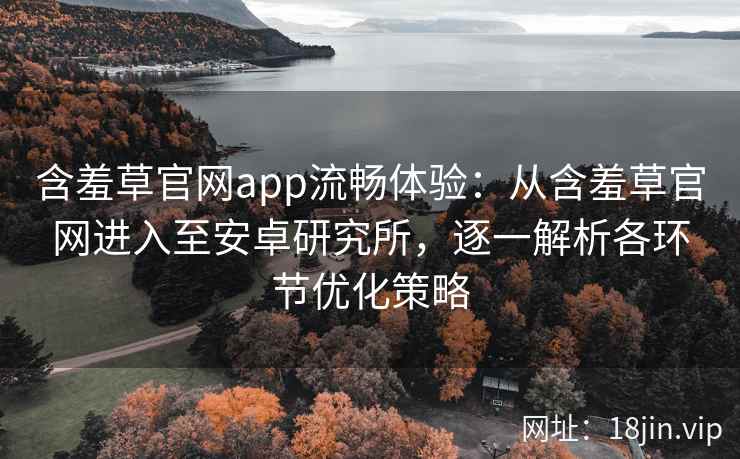含羞草官网app流畅体验：从含羞草官网进入至安卓研究所，逐一解析各环节优化策略
