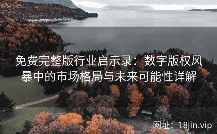 免费完整版行业启示录：数字版权风暴中的市场格局与未来可能性详解