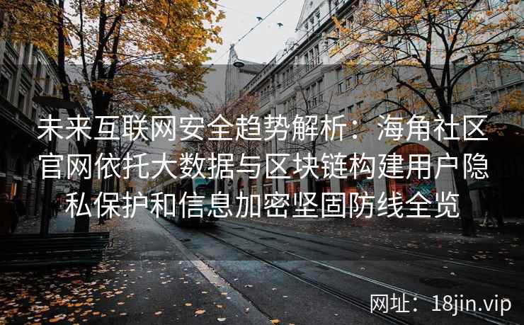 未来互联网安全趋势解析:海角社区官网依托大数据与区块链构建用户隐私保护和信息加密坚固防线全览