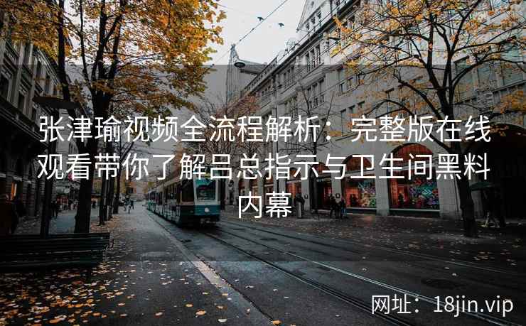 张津瑜视频全流程解析：完整版在线观看带你了解吕总指示与卫生间黑料内幕